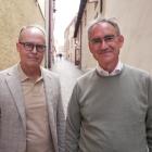 Jonas Abrahamsson, VD SJ och Roberto Maiorana, GD Trafikverket. Fotograf: Trafikverket