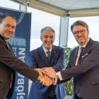 Zdeněk Sváta, Jan Harder (Škoda Group) och Erik Norling (SL/Region Stockholm) Foto: SL