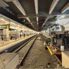 Spårarbete Stockholms central. Foto: Stina Wickenberg