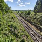 Finskt järnvägsspår. Foto: Väylävirasto