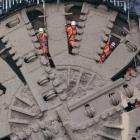 Bilden visar genombrottet i en av de färdigställda HS2-tunnlarna under Chiltern Hills. Tunnlarna visar hög teknisk nivå – men resten av projektet släpar efter. Foto: HS2