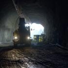 Arbetstunnel i Veddesta vid utbyggnaden av Blå linje till Barkarby.  Foto: Region Stockholm / MBP
