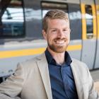 Pontus Gunnäs, affärschef tåg på Västtrafik. Foto: Eddie Löthman