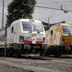 Vectron är en standardiserad lokplattform från Siemens Mobility som används av flera europeiska operatörer. Plattformen är anpassad för gränsöverskridande trafik och kan utrustas för drift i flera olika länder och signalsystem. Foto: TX-Logistik