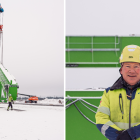 – Detta är vår största kranaffär någonsin, både i volym och teknisk komplexitet, säger Ove Wetterskog, CERTEX säljare och kranexpert. Foto: Vossloh
