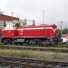 Begagnade godsvagnar och diesellok från VR har sålts till andra järnvägsföretag efter en uppmärksammad auktion. Tre diesellok av typen Dr16 och nio av typen Dv12 (Foto) bytte ägare. Totalt erbjöds 58 lok i auktionen, men endast en del av dem fick köpare. Foto: VR.