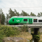 VR får högst betyg av alla svenska tågbolag i årets mätning från Svenskt Kvalitetsindex, SKI. Pressbild: VR