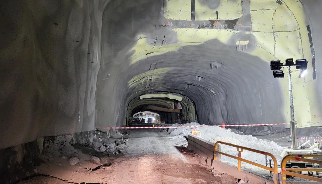 Tunnel, Hammarby kanal. Foto: Rolando Berty.
