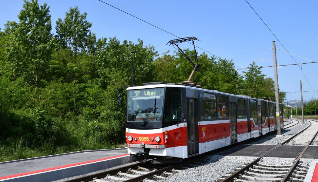 Prague opens a new tram line between Sídliště Modřany – Libuš districts