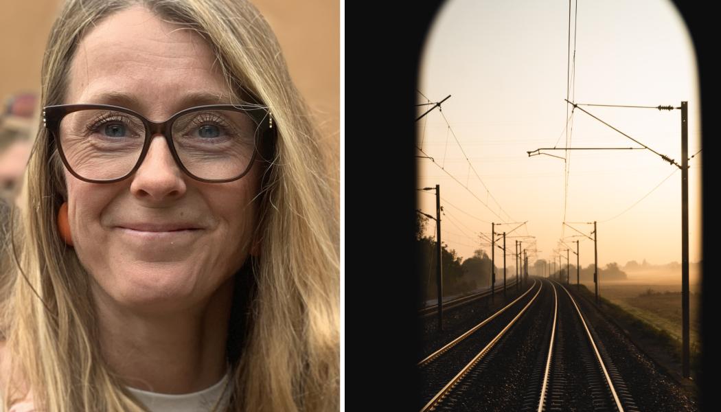 Jenny Johansson. Foto: Train Alliance och antoineboissonot/Unsplash