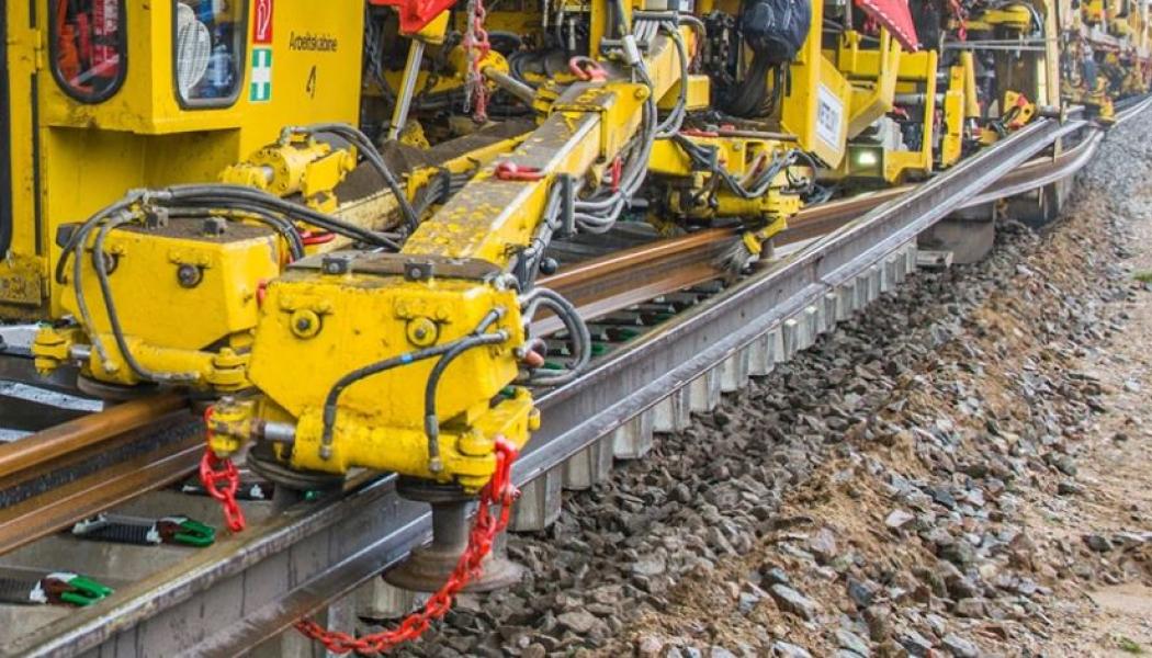 Spårbyte etapp 2. Foto: Trafikverket