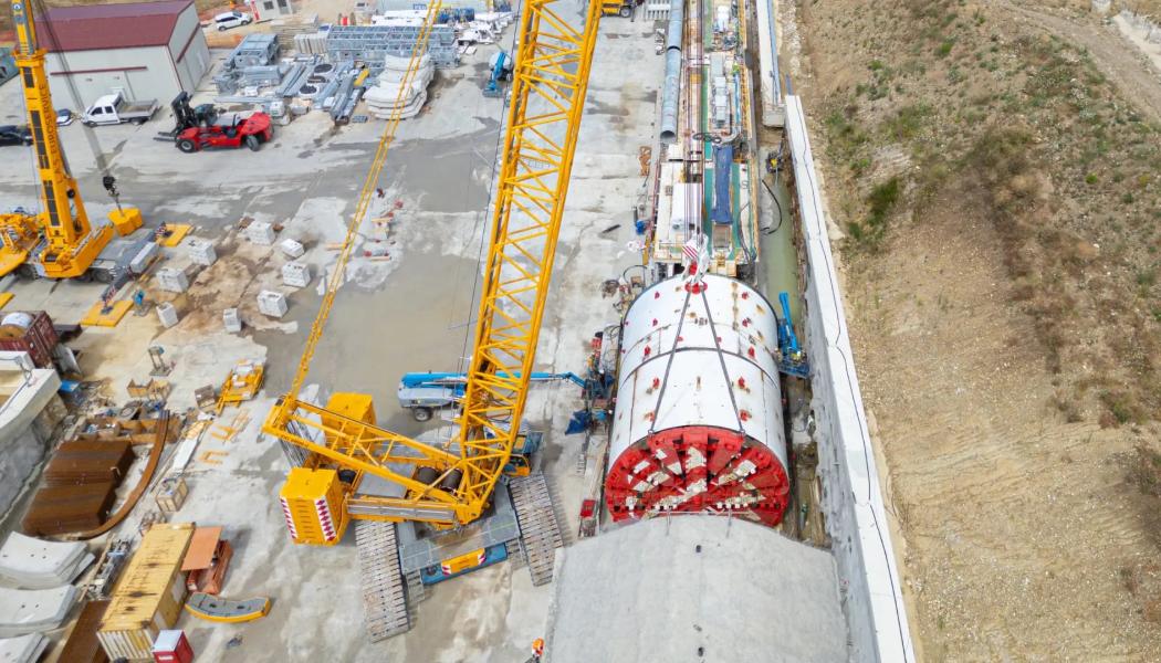 Tunneln är färdig i Italiens stora järnvägssatsning. Foto: Webuild