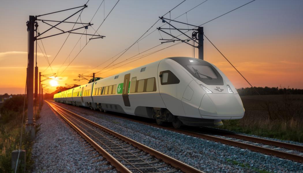Alstoms Zefiro Express ska utgöra stommen för SJ:s kommande snabbtåg.
ILLUSTRATION: SJ