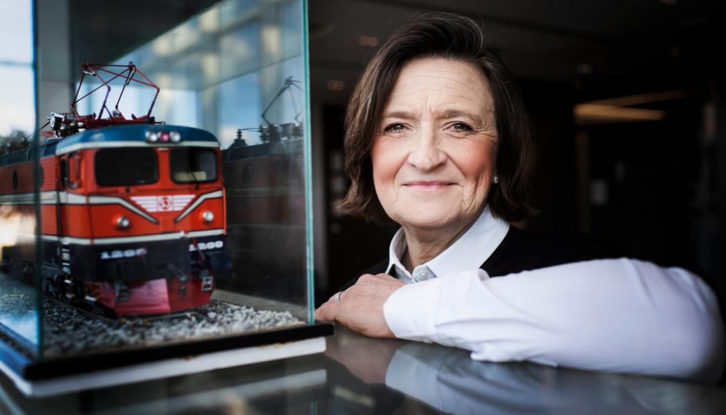 Stina Stjernkvist/SvD/TT: Monica Lingegård, vd för SJ. Arkivbild