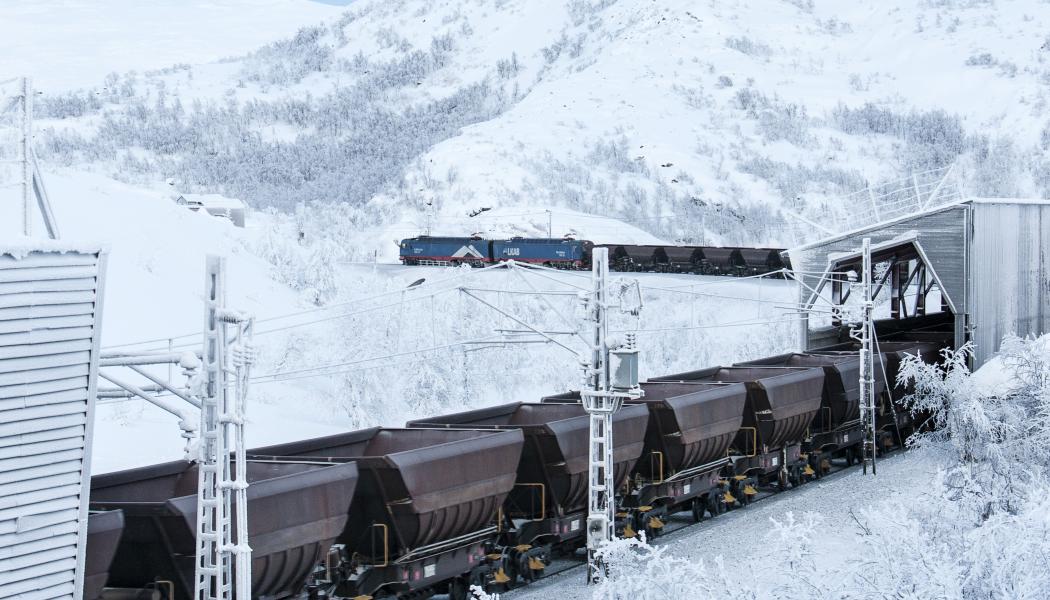 I juni tas ERTMS systemet i bruk vid de första två styrområdena på  Malmbanan, Gällivare och Lina-älv. Planen är sedan att fortsätta  utbyggnaden mellan Riksgränsen och Boden. FOTO: G RÚNAR GUDMUNDSSON