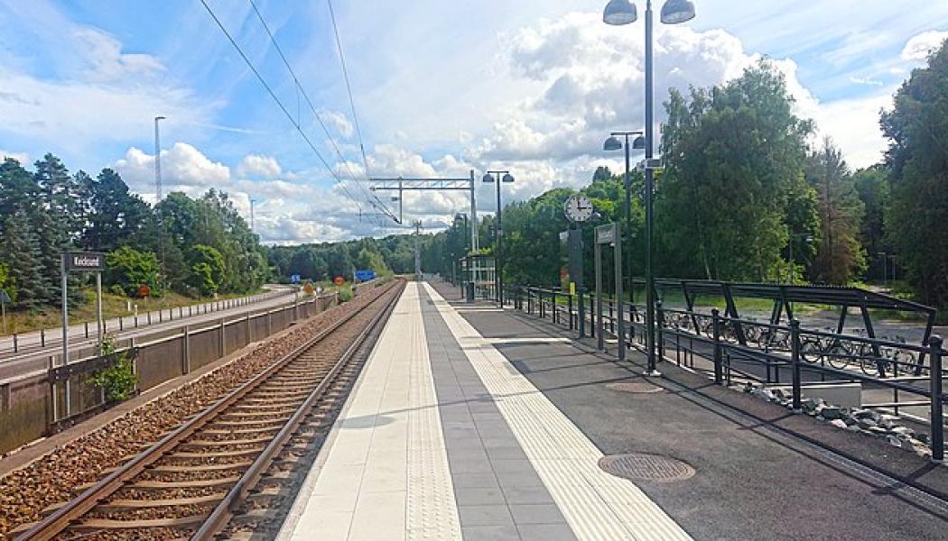 Kvicksunds station. Foto: Wikimedia Commons