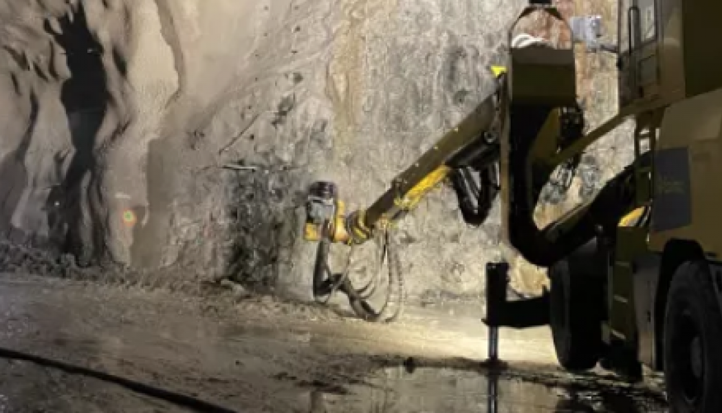 Arbetet med Varbergstunneln fortskrider enligt plan. Foto: Trafikverket