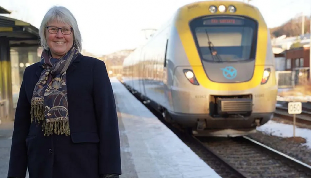 Catarina Nyberg, projektledare för Järnväg i Mölndal. Foto: Forsåker