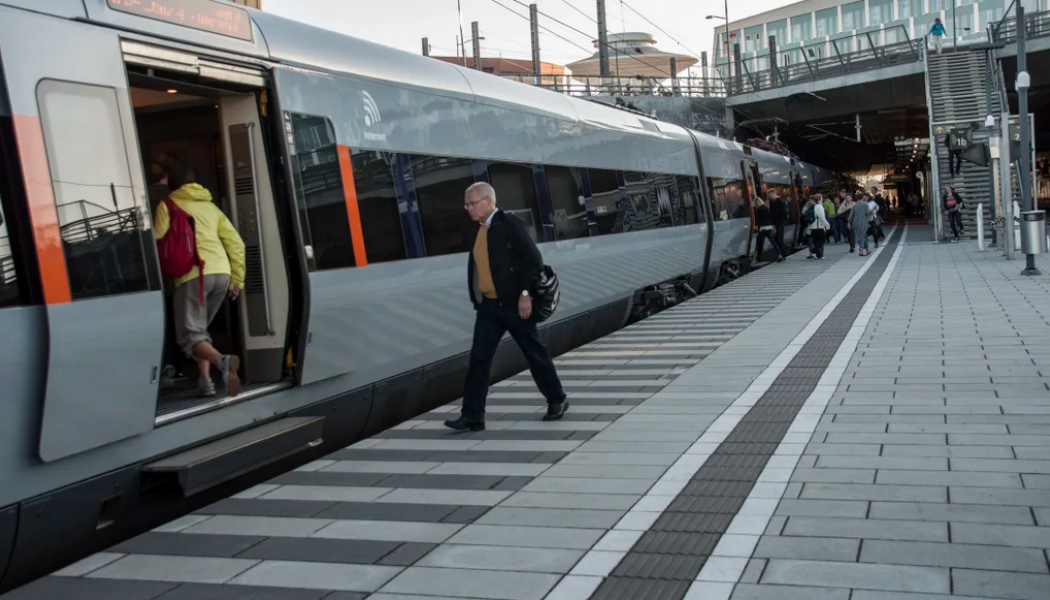 Tågen har haft svårare att hålla tidtabellen under 2021. Arkivbild