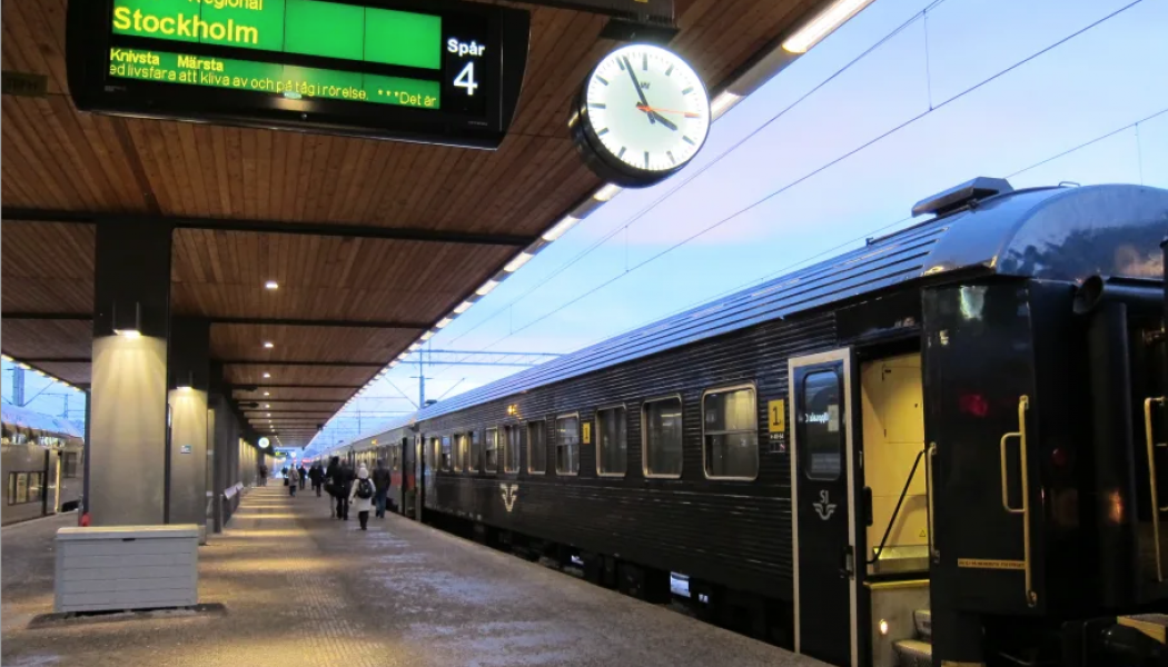 Samtliga avgångar på sträckan Stockholm – Uppsala är inställda tills vidare. Foto: SJ