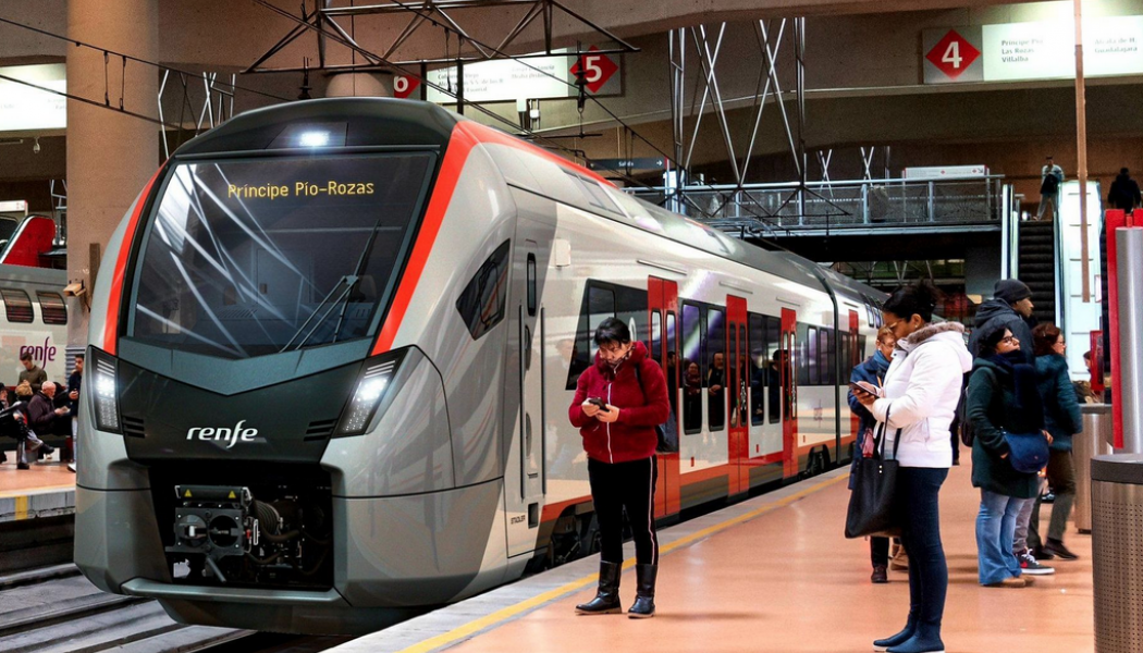 Detta är de nya pendeltåg som Albuixech tillverkar på beställning av Renfe. Foto: Albuixech
