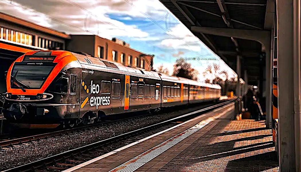Leo Express på väg till Lviv. Foto: Leo Express