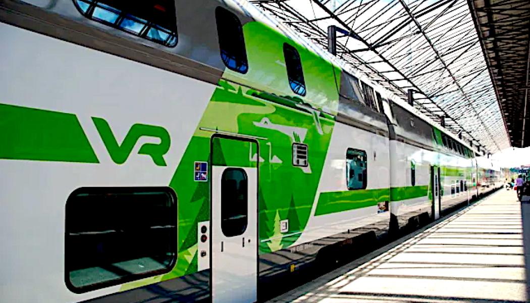 Enligt VR växer intresset för resor med lägre utsläpp, samtidigt som allt fler väljer tåget framför andra transportmedel. Under 2025 köptes 16,1 miljoner långdistansresor med VR i Finland, vilket innebar nytt rekord för tredje året i rad. Foto: VR, kredit: Soile Laaksonen