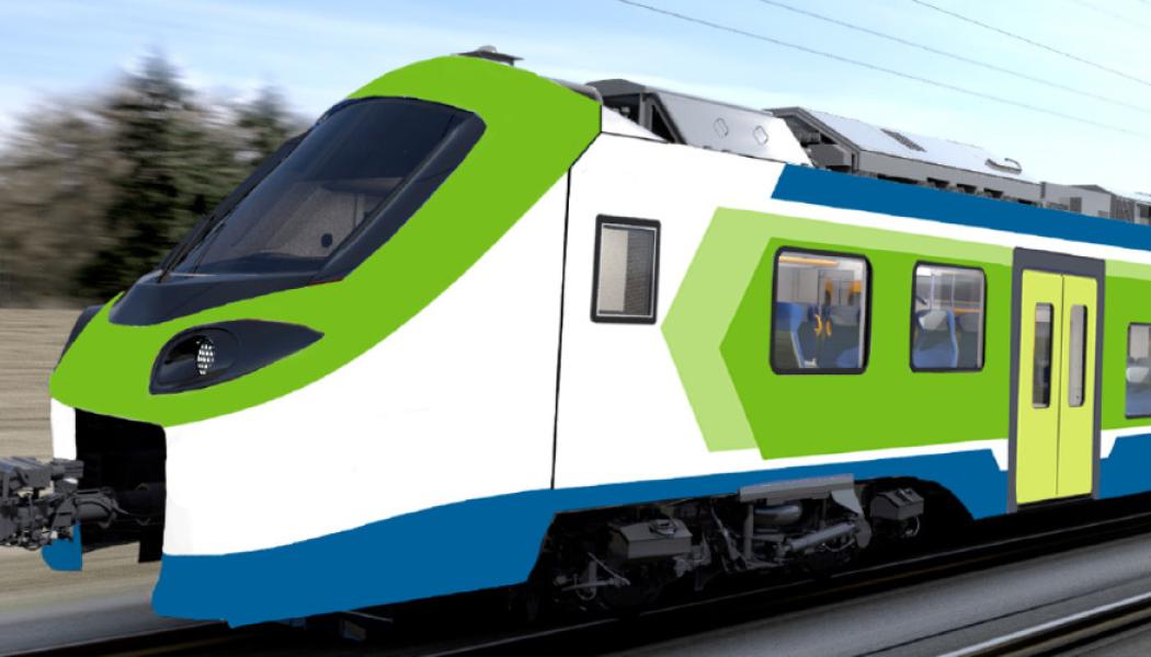 Tåget, designat och byggt för Ferrovie Nord Milano vid Alstoms produktionsanläggning i Italien, är baserat på Coradia Streams regionaltågsmodell. Illustration: Alstom