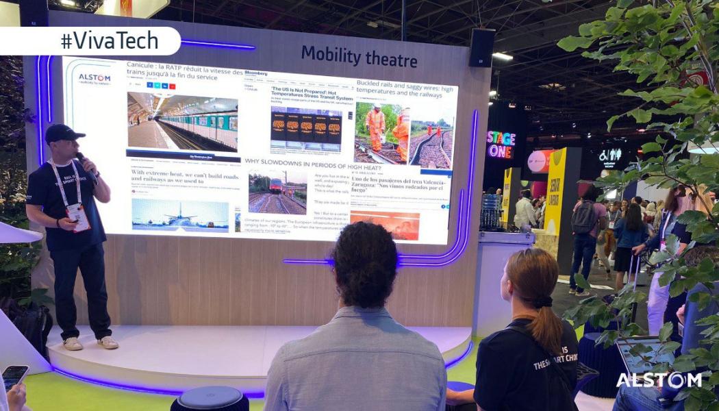 Alstom deltar i Viva Technology 2023 med temaet &laquo;Rail is the smart choice&raquo;