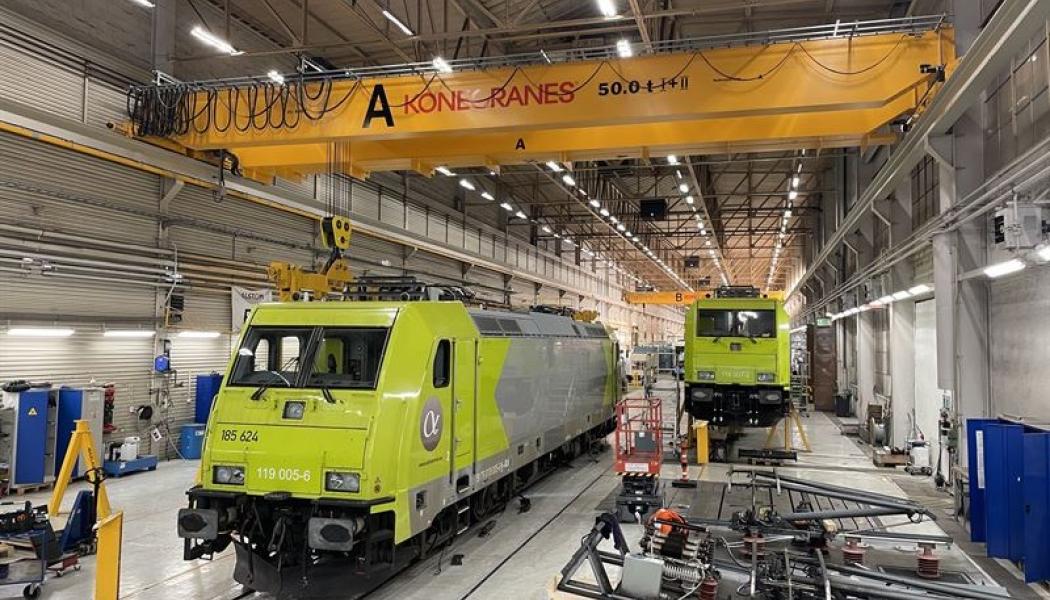 Alstom samlar all expertis för underhåll av Traxx Universal-lok i Motala. Foto: Alstom