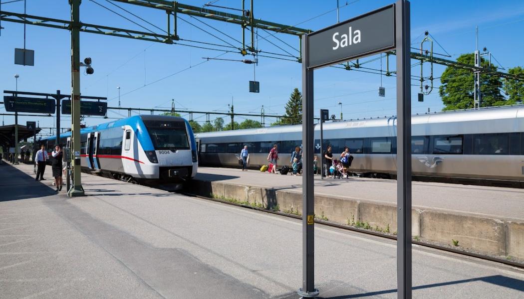 Projektets mål är att höja takten och effektiviteten vid utbyte av spårväxlar. Foto: Sala kommun