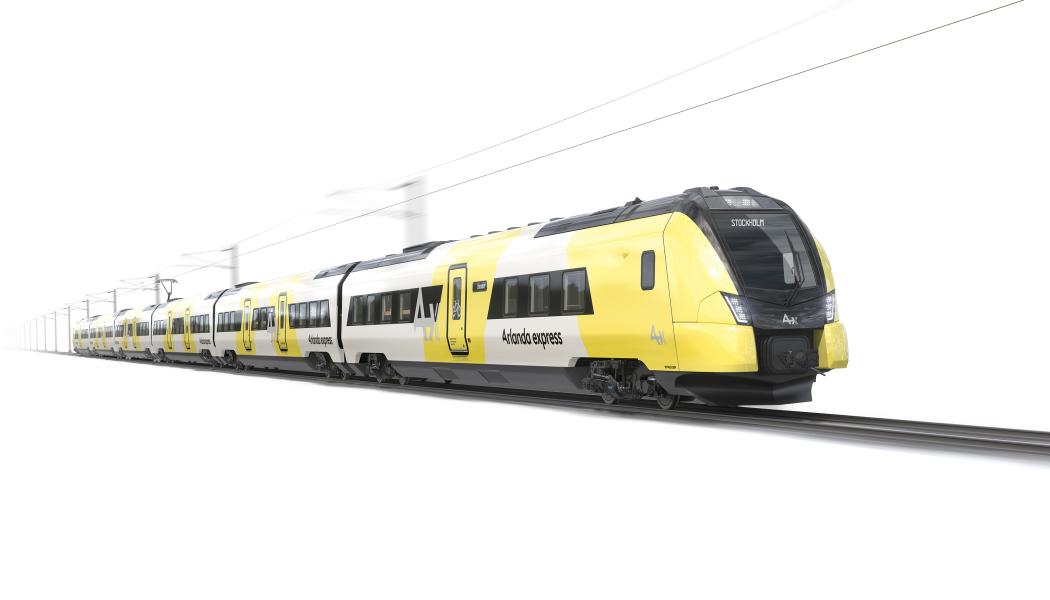 Arlanda Express vagn. Bild: Arlanda express
