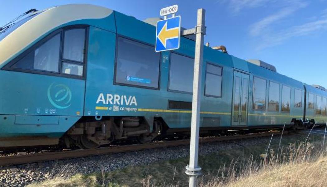 Risk för att återöppningen mellan Skjern och Herning kan skjutas upp. Foto: Banedanmark