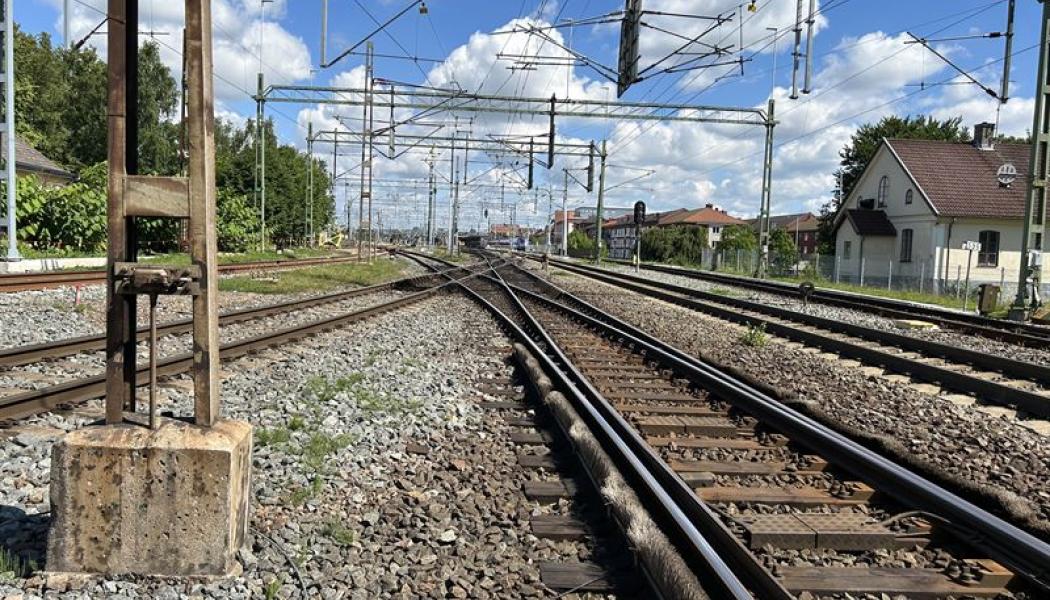 Hässleholms bangård. Foto: Norconsult