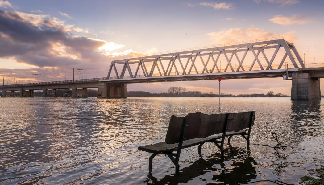 Översvämning i Deventer, Holland. Foto: Bart Ros Unsplash