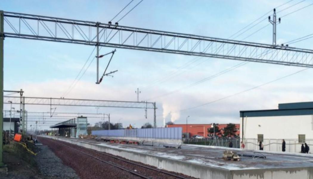 Nya Burlövs station. Bild: Trafikverket 