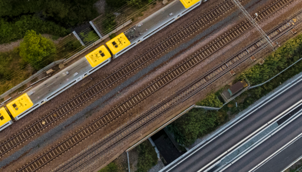 Sveriges nya signalsystem ERTMS installeras mellan Borlänge och Malung. Foto: Trafikverket