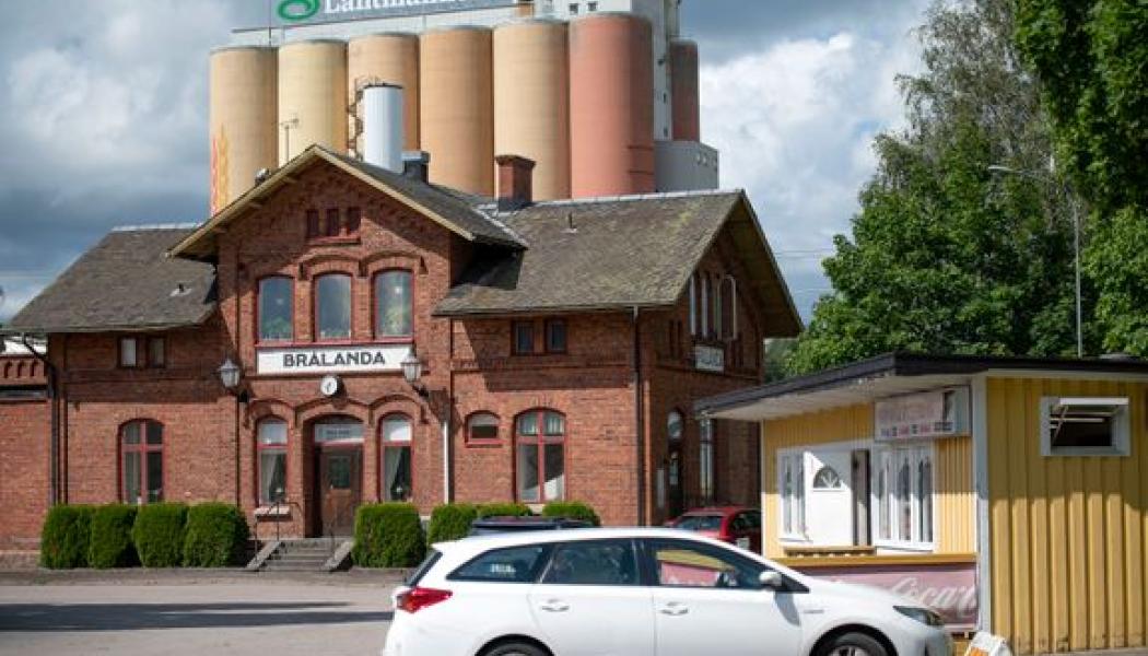 Stationshuset i Brålanda. Bild: Vänersborgs kommun