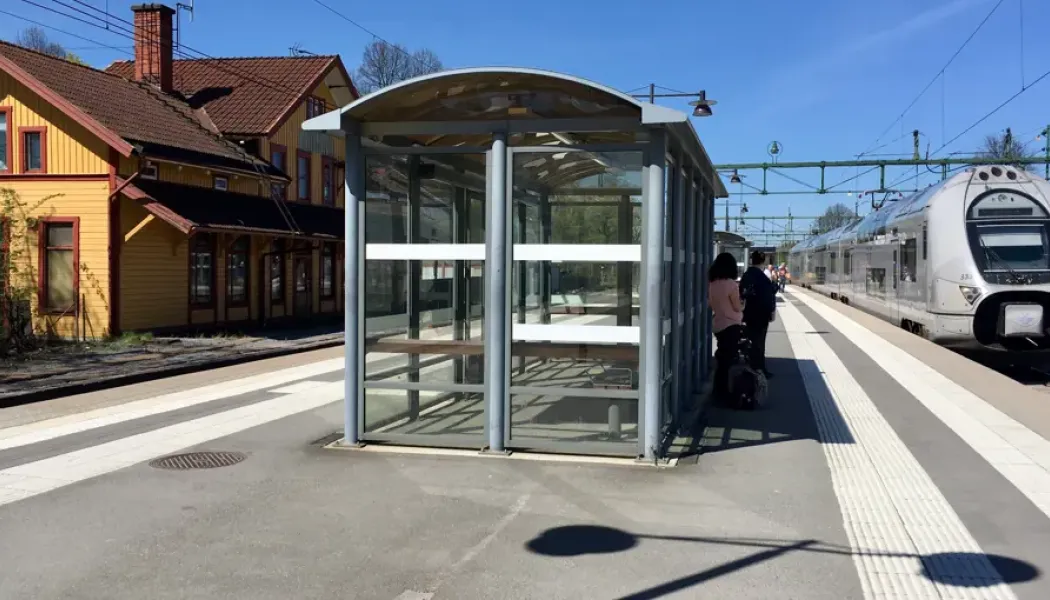 Knivsta station. Foto: Göran Fält, Trafikverket