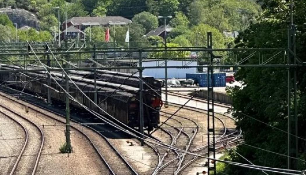 Flytten av Karlshamns godsbangård är ett de planerade projekten. Foto: Trafikverket