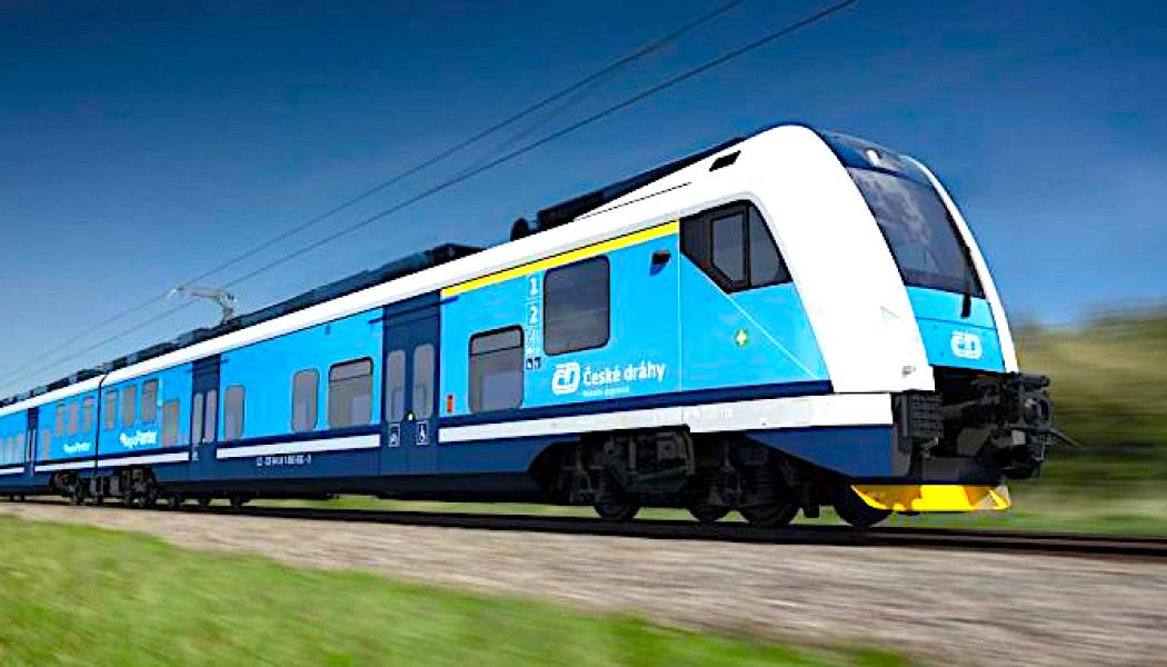 De nya tågen kommer att vara utrustade delvis med lågt golv. Foto: Škoda Vagonka a.s.