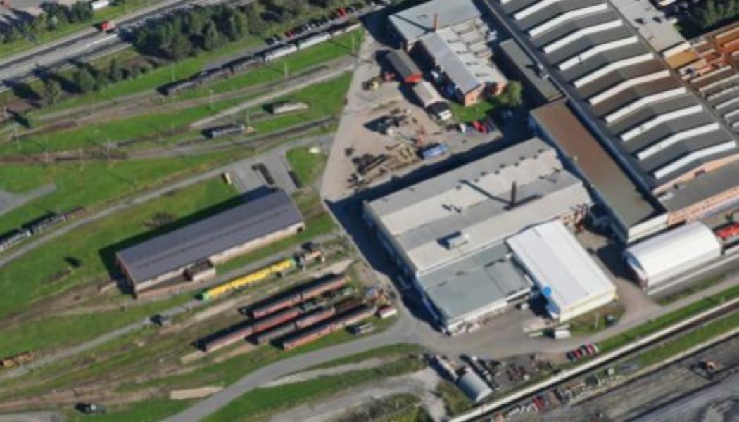 Verkstaden byggd av Bane NOR och ska stå klar 2026. Foto: Dahlrail