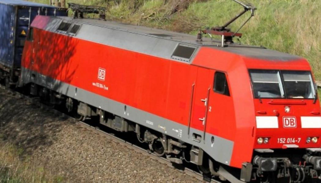 Tyskt godståg på väg. Foto: Deutsche Bahn Cargo