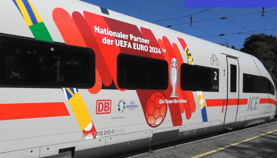 DB räknar med tiotusentals extra passagerare på tågen till spelorterna. Foto: Deutsche Bahn