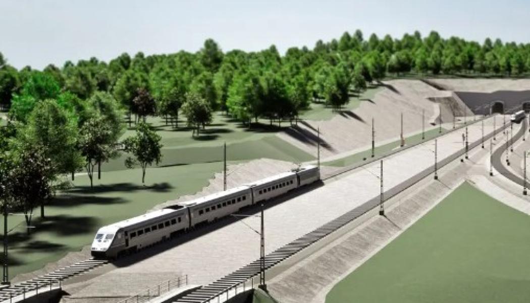 Hallsberg - Degerön Bild:  Trafikverket