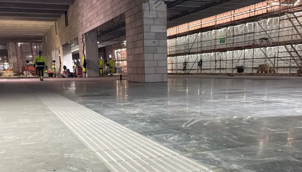 Slutbesiktning väntar för Västlänkens deletapp Centralen