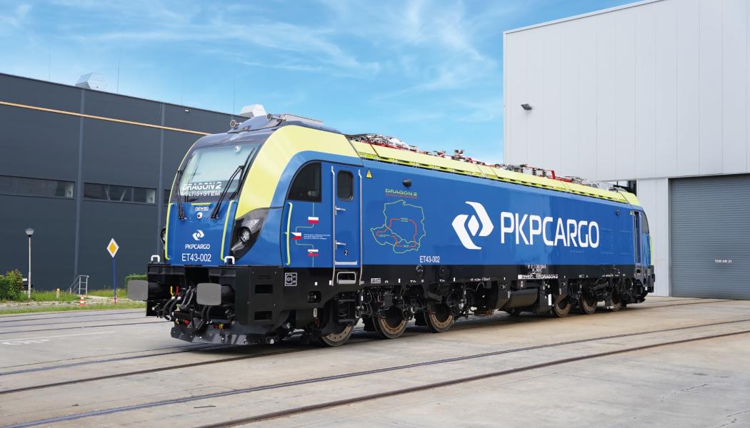 Dragon-2-loken representerar den senaste generationen av godstågslok och är designade för hållbar och energieffektiv transport. De uppfyller de tekniska specifikationerna för interoperabilitet och kan dra tåg upp till 4 200 ton. Foto: Newag S.A.