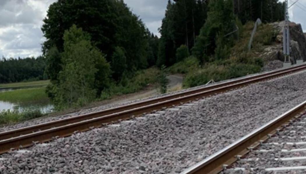 Nu rullar tågen på dubbelspår mellan Dunsjö och Jakobshyttan. Foto: Trafikverket