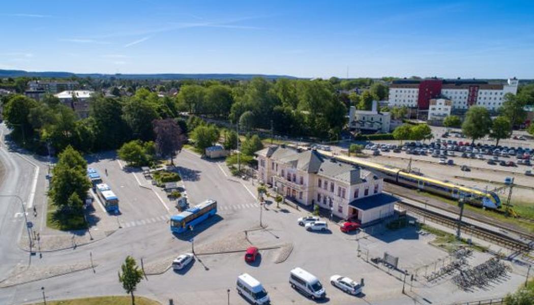 Vänersborgs station. Foto: Vänersborgs kommun