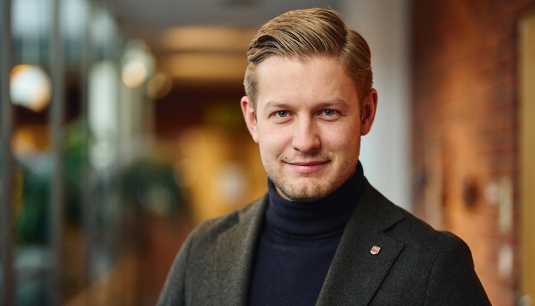 Adam Johansson er ny president i Västra stambanegruppen